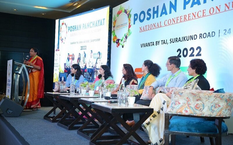 National Conference on Nutrition- Poshan Panchayat 2022 held at Vivanta by Taj, Surajkund on 24th Sept’22