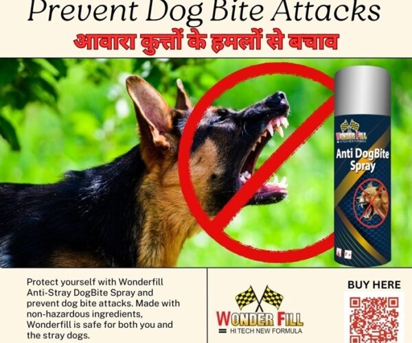 Wonderfill India Unveils Innovative Anti-Stray Dog Bite Repellent Spray