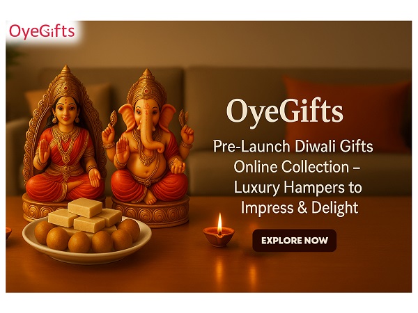 OyeGifts Launches Diwali Special Express Gift Hampers & Fresh Flowers Delivered Same Day!
