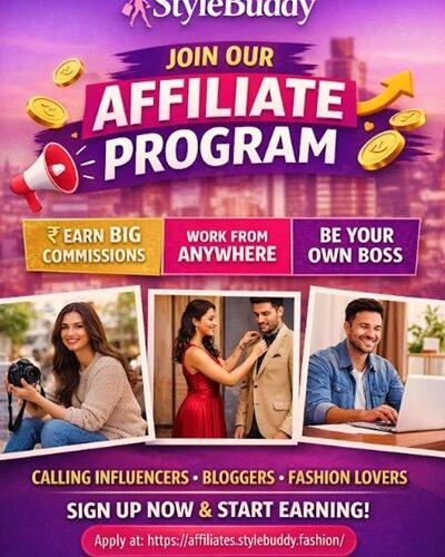StyleBuddy Disrupts India’s Fashion-Tech Landscape with the Launch of its Strategic Affiliate Program for the ‘Passion Economy’